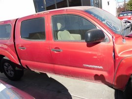 2007 Toyota Tacoma SR5 Burgundy Crew Cab 4.0L AT 2WD #Z22032